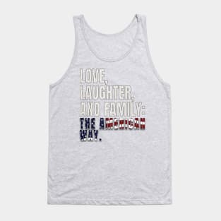 American Family Day Tank Top